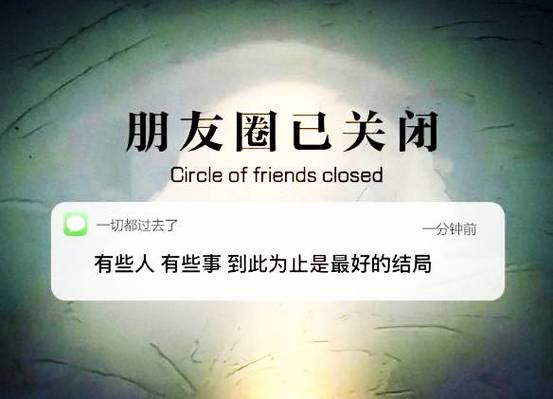关闭朋友圈意味着什么图标