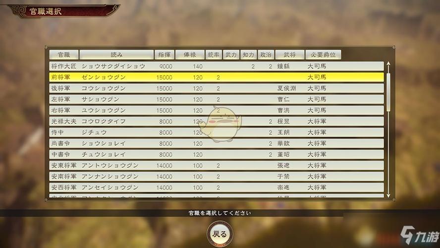 三国志14爵位快速提升图标