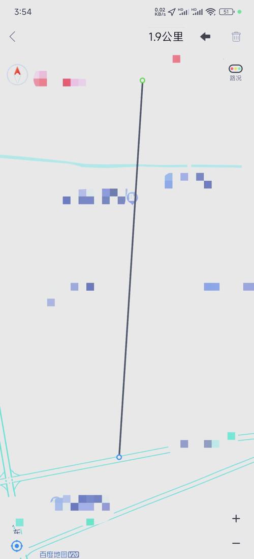 高德地图测距没有了图标