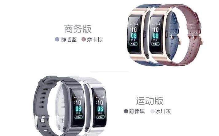 华为b5手环功能图标