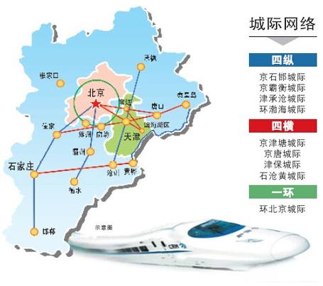河北省交通地图缩略图