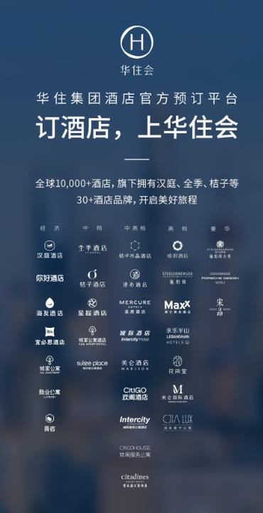 华住官网首页缩略图