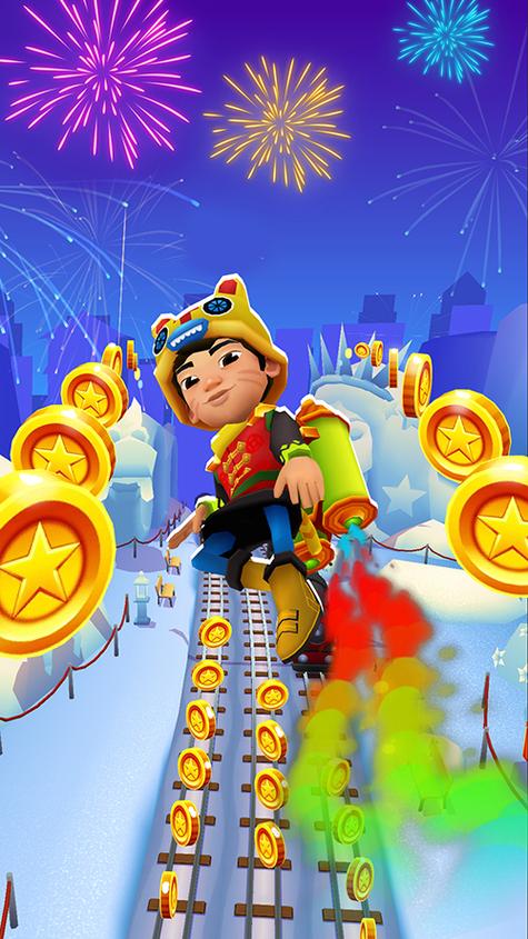 农历新年新触控地铁跑酷游戏截图