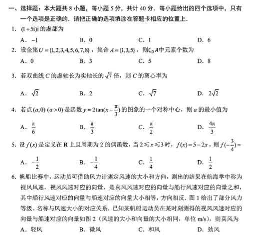 2025年高考数学全国一卷缩略图