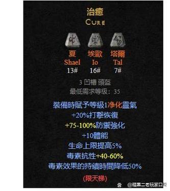 暗黑2头盔符文之语哪个好缩略图