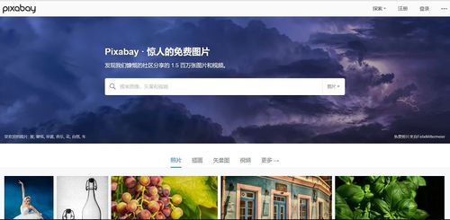 pixabay官方入口手机版图标