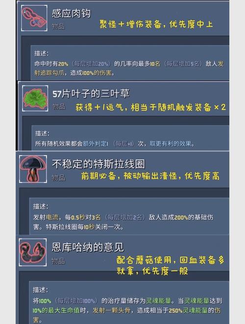 雨中冒险2哪个神器最好缩略图