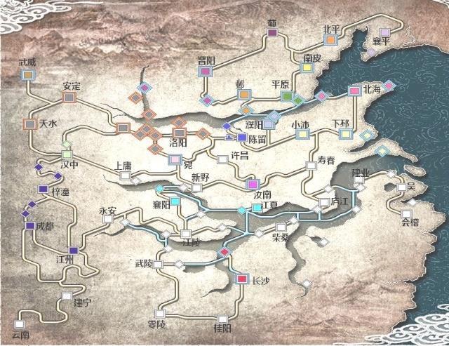 三国11地图