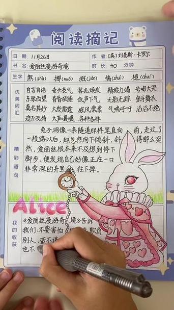 爱丽丝摘抄好词好句缩略图