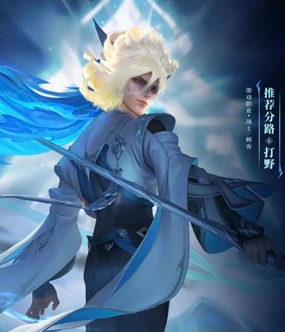 王者荣耀蓝色衣服英雄缩略图