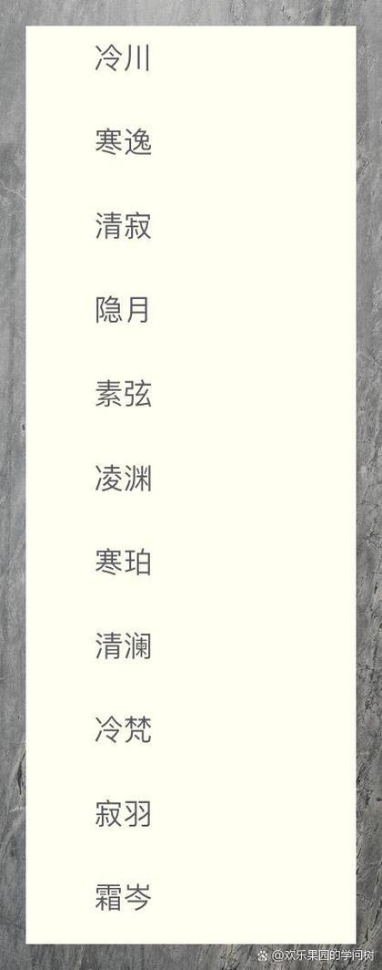 好听稀少的二字ID图标