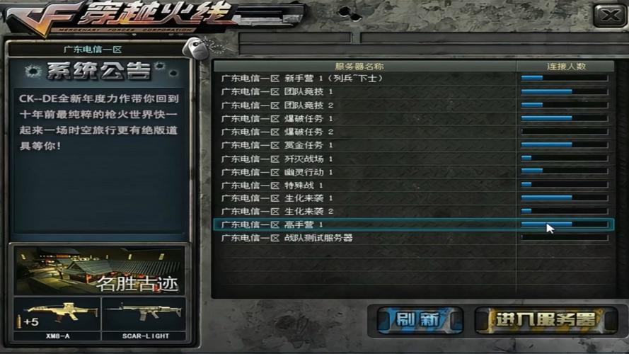 穿越火线(无登录)游戏截图