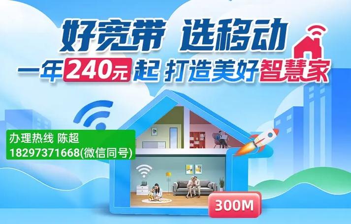 移动宽带300兆一年多少钱图标