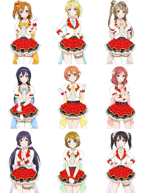 lovelive站位顺序游戏截图