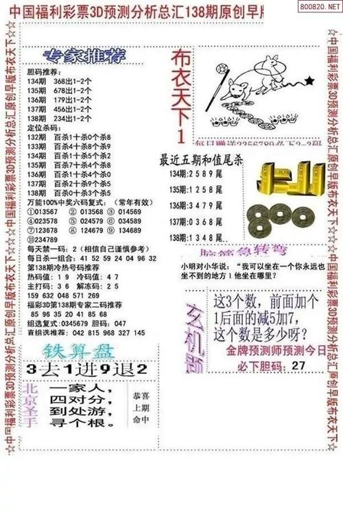 彩易网福彩3d字谜图谜总汇手机版缩略图