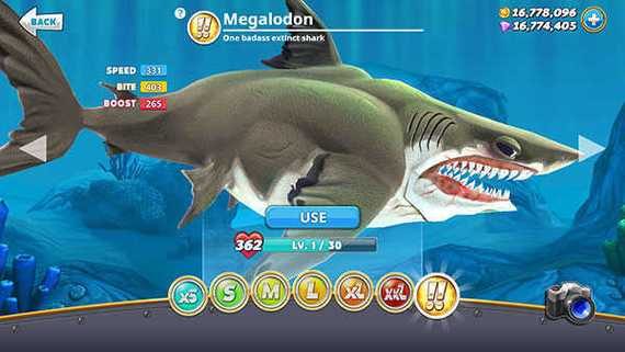 饥饿鲨世界老版0·8版本图标