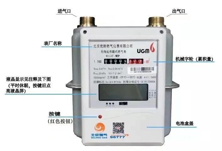 燃气智能表与普通表区别图标