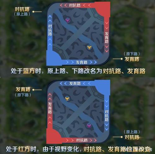 王者荣耀发育路和对抗路区别