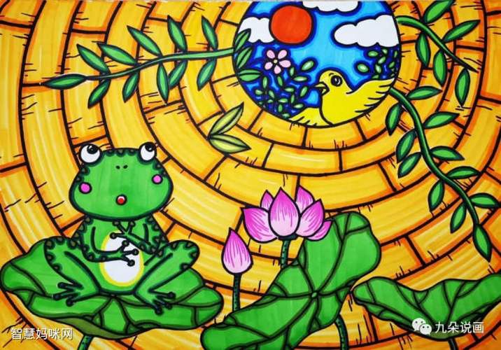 中国成语艺术组字画
