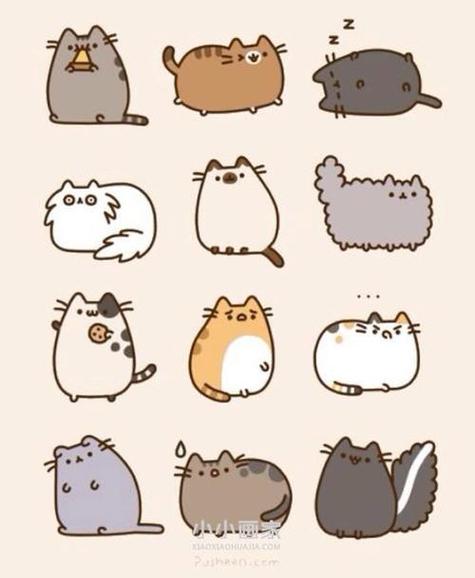 小猫简笔画 动漫缩略图