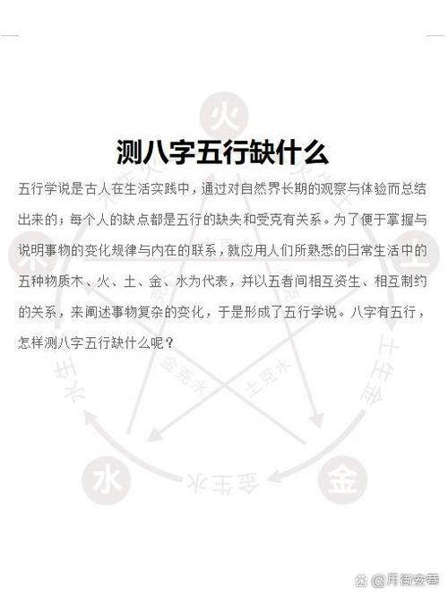 如何知道自己五行缺啥游戏截图