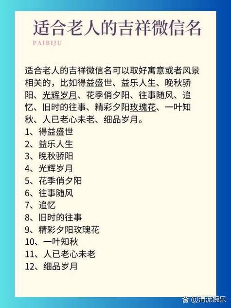 适合老年人的微信名游戏截图