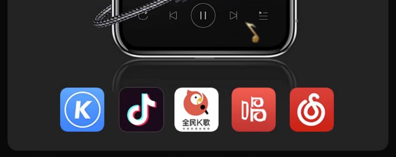 全民k歌接音响和话筒