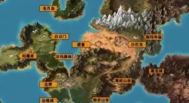 热血传奇所有地图一览缩略图