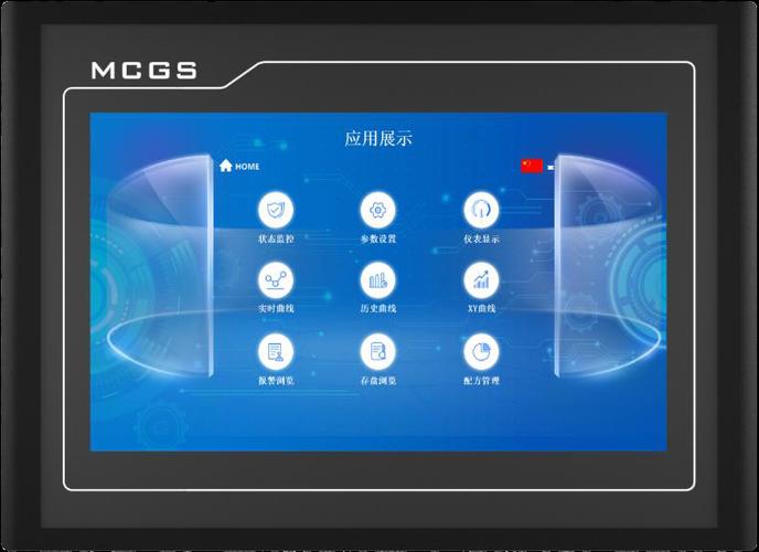 触摸屏系统界面缩略图
