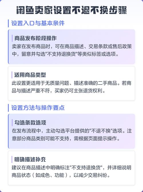 闲鱼是默认不退不换