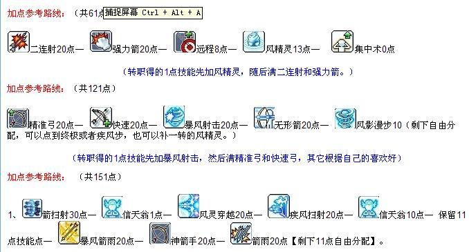 巅峰骑士团所有技能