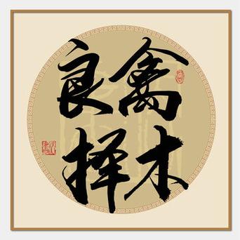 人择良友而交,禽择良木而栖意思缩略图