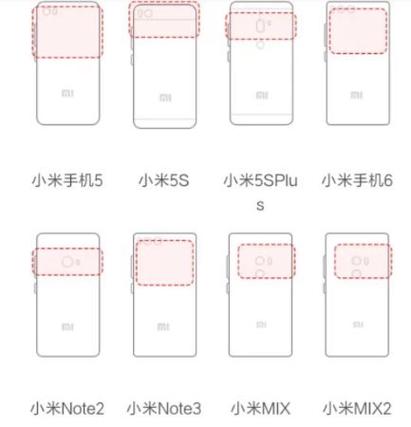小米手机NFC区域