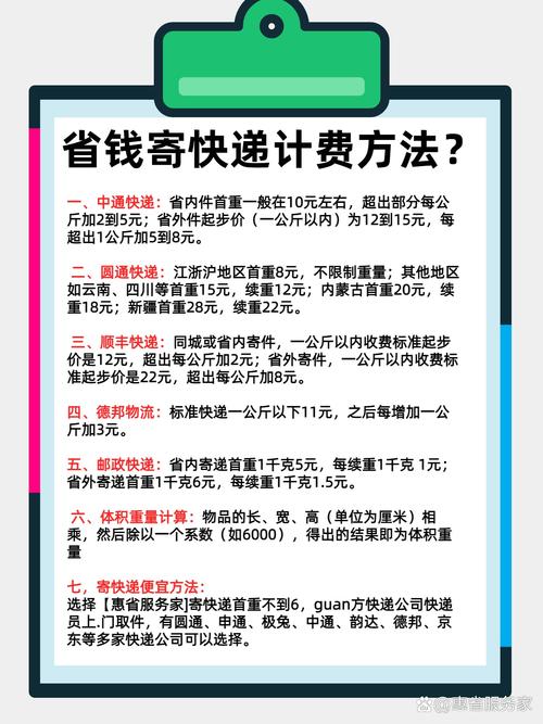 什么快递寄件最便宜?