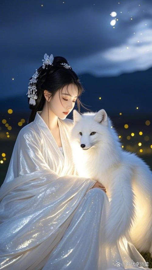 四季女神冷月白狐版缩略图