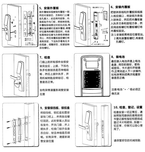 名门智能锁使用教程详细步骤缩略图