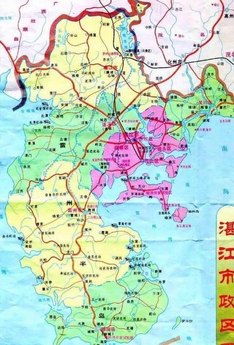 湛江市各区县地图游戏截图