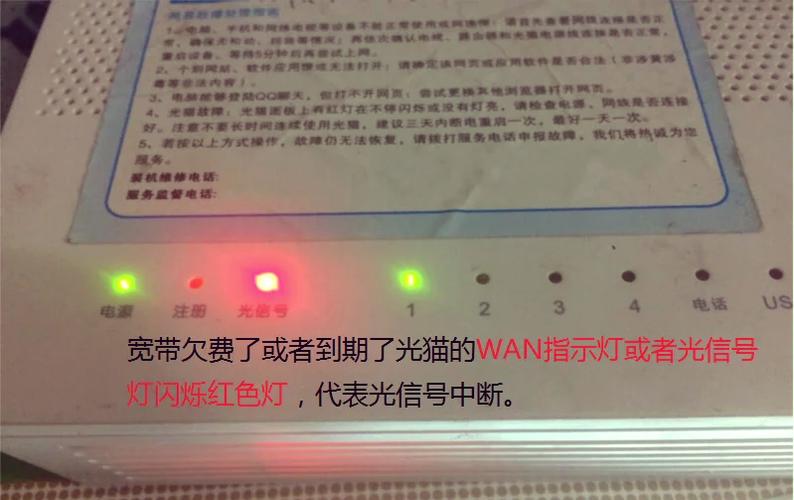 光猫三个灯常亮但没网图标