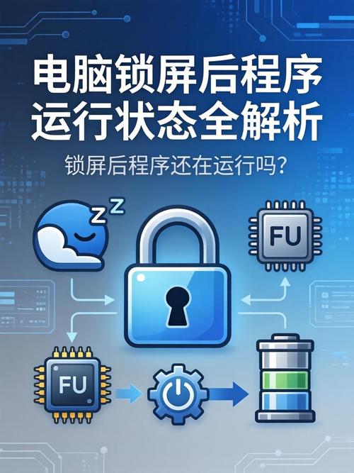 锁屏后电脑还在运行吗缩略图