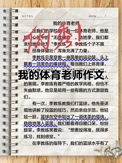 我的体育老师350字四年级图标