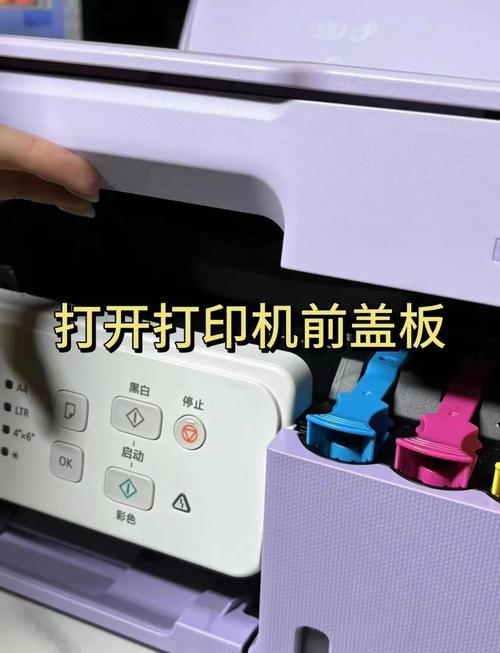 佳能打印机墨盒位置缩略图
