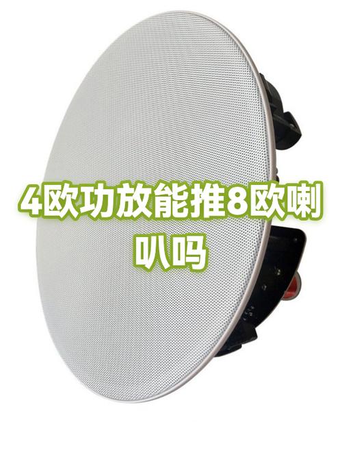 4欧功放能推8欧喇叭吗图标