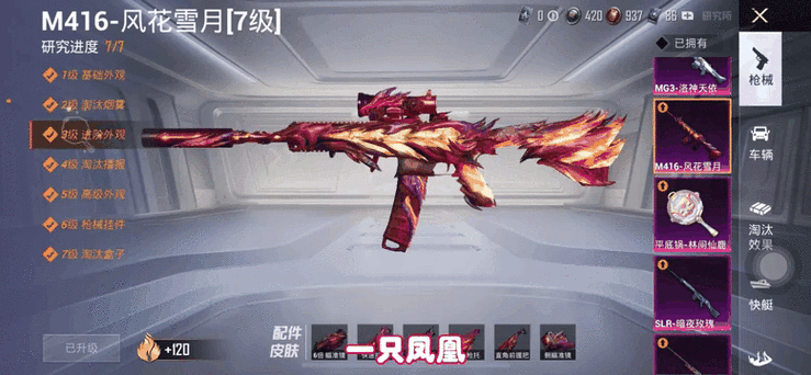 和平精英枪皮肤显示不出来图标
