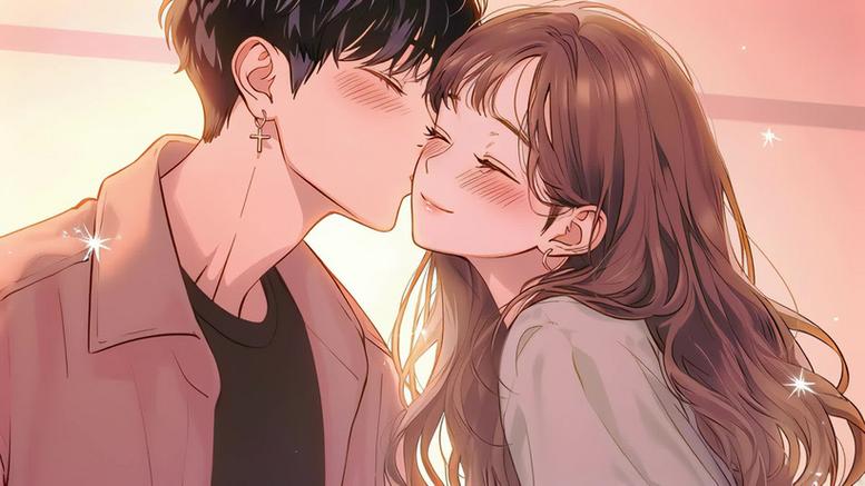 女生和女生亲吻动漫头像缩略图