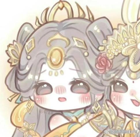 闺蜜头像两人可爱呆萌游戏截图