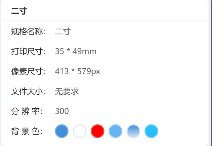 大二寸照片的尺寸是多少缩略图