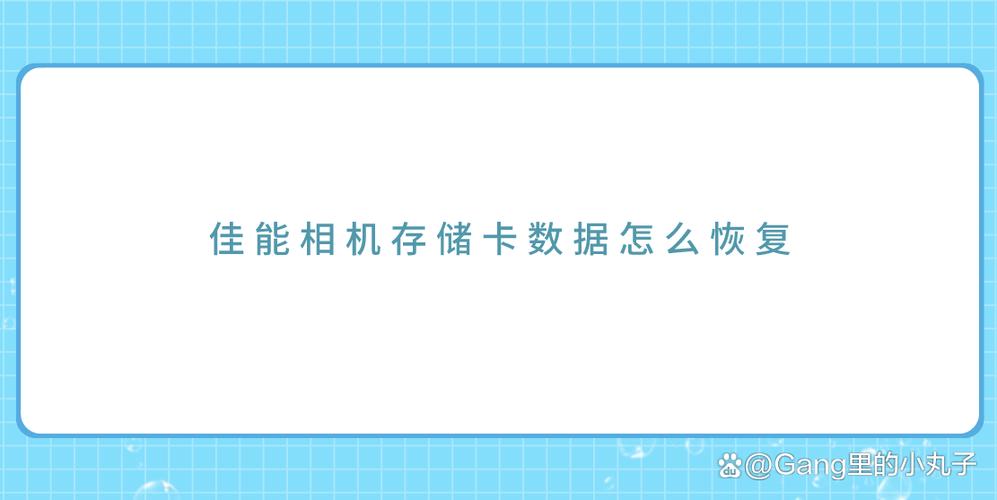 佳能存储卡错误怎么办缩略图