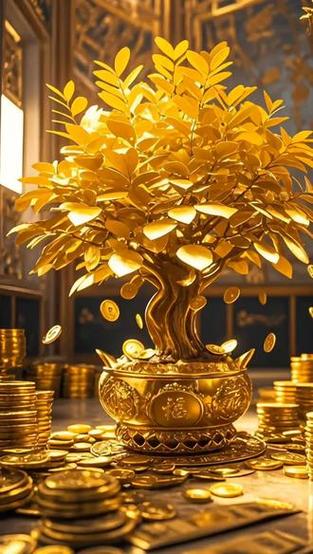 黄金摇钱树缩略图