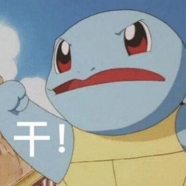 杰尼龟真让人头大啊表情包