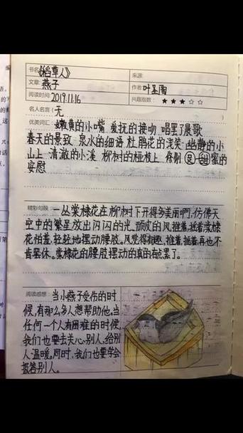 《稻草人》的好词好句缩略图